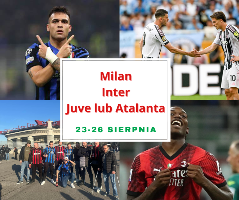 Milan, Inter, Juve lub Atalanta na zakończenie wakacji