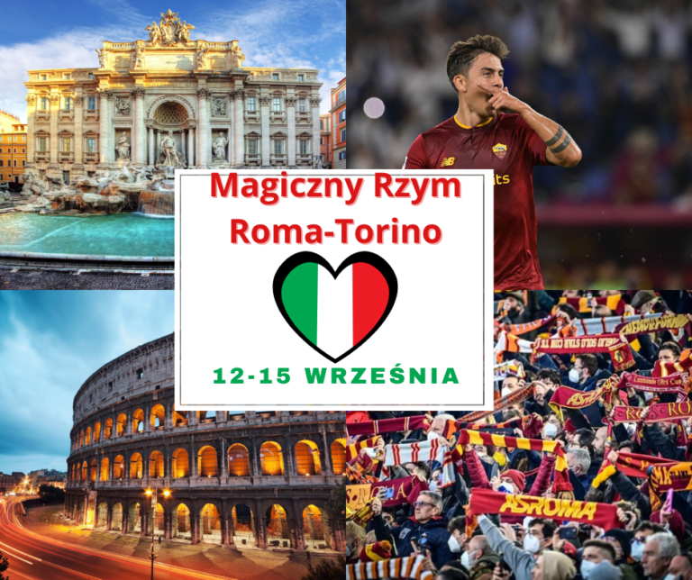 Magiczny Rzym: Roma-Torino, kąpiel w morzu i tysiące zabytków