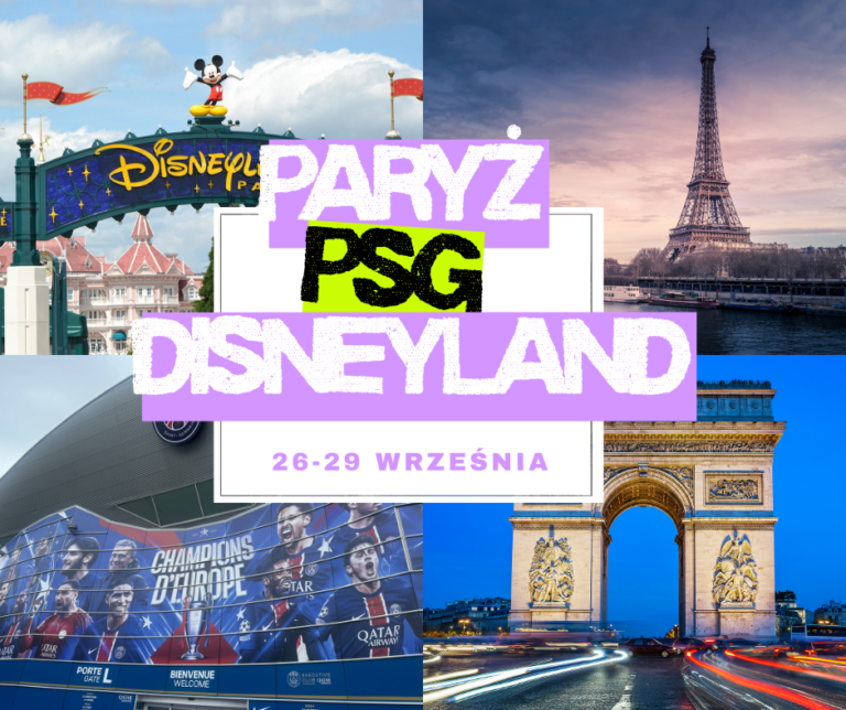 Paryż z meczem PSG oraz Disneylandem 