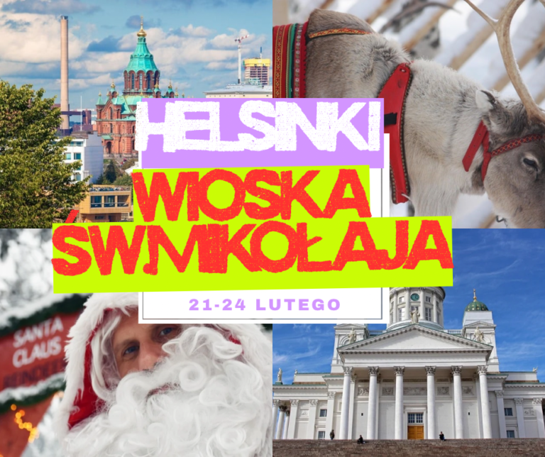 FERIE: Wioska Świętego Mikołaja, Santa Claus Express oraz Helsinki w jednej podróży! Koło podbiegunowe wzywa