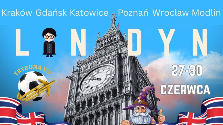 Start wakacji w Londynie!