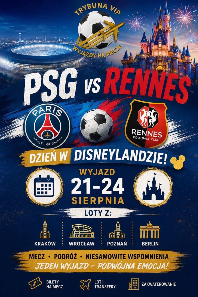 Mecz PSG i Disneyland! Zakończ wakacje w Paryżu