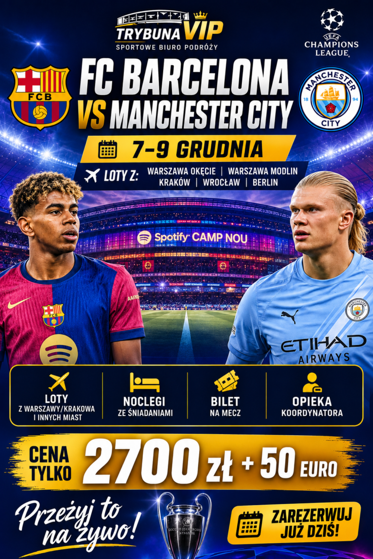 Liga Mistrzów: FC Barcelona-Manchester City