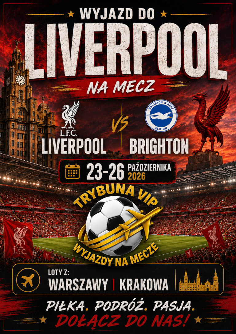 Anfield Road na żywo. Liverpool vs Brighton